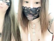 姐妹榨汁机一起伺候小哥丝足诱惑舔菊花03