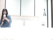 黑色丝袜高深喉吸屌自摸奶子顶级美臀后入01