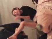 与女友露脸激情自拍