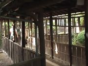 温泉若女将愛咲れいら～ご奉仕フェラ