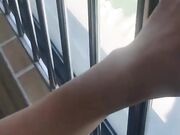 2点钟自录新鲜出炉主播 双女杯阳台各种姿势啪啪大战 连续打庄