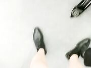 办公室黑裙黑丝高跟工作室操秘书