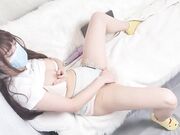 留学生的居家日常，自慰+喷水，可爱居家服