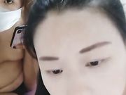 一男二女直播 先是一男一女啪啪啪 然后落空的妹子开始自慰-1