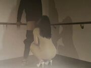 女同事公司楼道调教 深喉后入 爆操骚货
