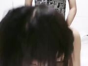 长腿美女和主人的性福迷人的气质黑色丝袜多体位爱爱