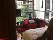 携黑人兄弟3P燕京平面嫩模轮番上阵爆操，场面淫荡刺激