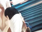 酒店淫乱4P 风骚两个人妻 争奇斗艳无套内射 精彩淫荡必看