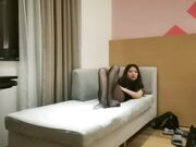 女神嘟嘴娇嗔着实可爱，文轩体力强悍美女招架不住连连求饶