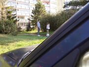 街头搭讪金发辣妹给钱就可以随便操