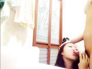 女神英语老师Alyssa卫生间跪舔后入啪啪
