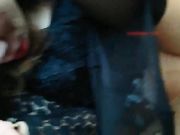 竟然不穿内裤 肥美BB露出无套内射