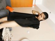 风吟鸟唱艺校出身冉玥玥试镜被掰穴妹子舞蹈功底还是不错的