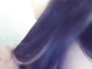 全程露脸的高颜值美女主播请来热心网友来家现场表演