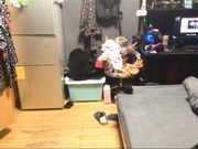 公寓约操穿美少女战士服的性感黑丝美女,先干小穴再用丝袜美腿夹着鸡鸡操,最后射高跟鞋里.国语!