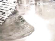 城中村嫖妓系列雨天坐在门口等客的肉丝短裙少妇啪啪时老公来电话了有点尴尬多角度拍摄
