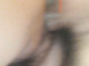 颜值气质很不错的白领美女下班背着男友和公司业务经理酒店偷情