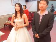 真实记录油腻大叔浩文哥和年轻貌美的白领詹小姐共结连理婚后性福生活
