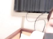 健身美女诱惑 情趣装床上自摸从下往上视角