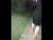 有点脑残的九零后广州靓妹和闺蜜公园玩露出自拍,刮完逼毛和男友互舔性器官