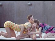 Lamour Ideal 中年大叔露天双飞两个美少女