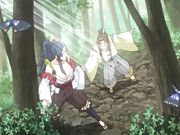 [桜都字幕组][720P][ピンクパイナップル]漆黒のシャガ THE ANIMATION 第一話 『女郎蜘蛛』