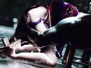 3D同人新作-童年女神《我的女神》温泉中女神贝露丹蒂被战神爆操