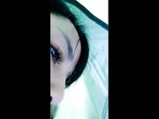 户外野营扎了帐篷勾引陌生男人来操逼