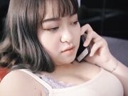剧情演绎性欲难耐游览男士内裤意淫自摸约炮友时让他穿紧身内裤爆操大奶乱蹦达