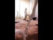女大学生双人秀，淫贱的母狗，没别的就是听话，淫语调教遛狗各种蹂躏，非常骚