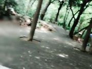 美女公园散步时被人尾随搭讪挑逗后在凉亭啪啪